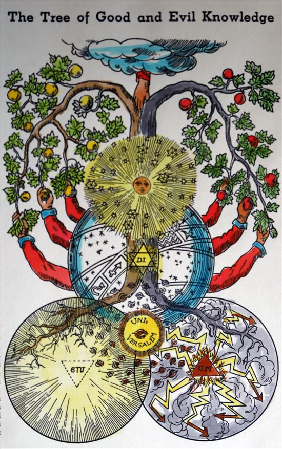 Rosicrucians - Secret Symbols of the Rosicrucians, folio, The Aries Press, Chicago 1935, Lawrence, T.E. - Seven